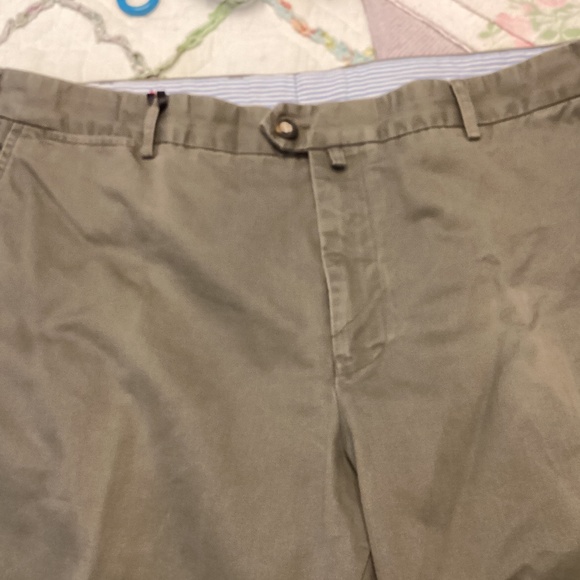 Faconnable cuffed cotton chinos - Picture 5 of 8